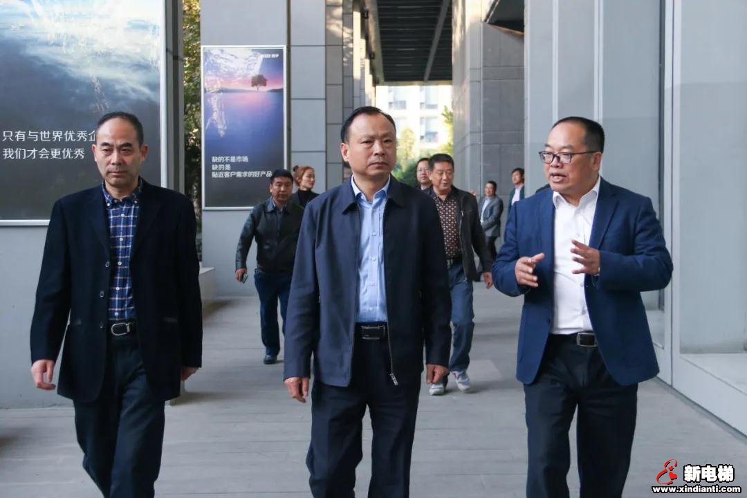 黄山市市场监管局党组书记局长李炜一行来到西子电梯科技参观考察