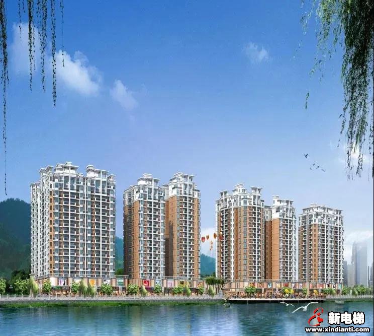 辛格林电梯进驻信宜明珠花园水岸栖居享惬意生活