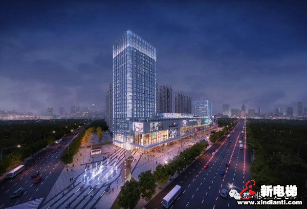 74台奥立达电梯为盐城滨海颐高广场添彩