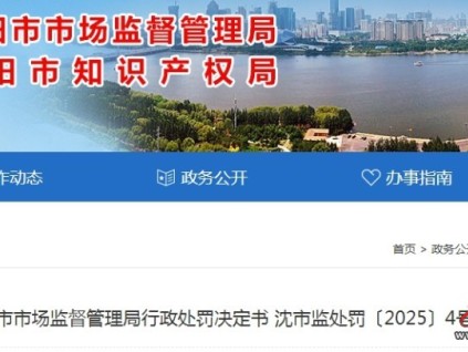 沈阳市监局对卢某涉嫌"人证分离"检测违规问题罚款3万元