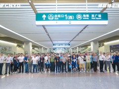 远大智能博林特电梯携赣闽经销商探秘南昌东站的攻坚与守护
