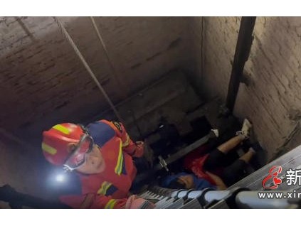 突发!温州工人电梯坠落卡二楼 电梯零件插入后背 突发!温州工人电梯坠落卡二楼 电梯零件插入后背