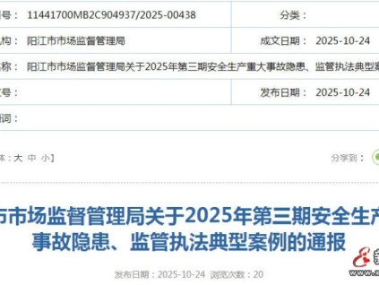 市场监管出手：广东阳江某房企因6台电梯超期未检被罚11.2万元