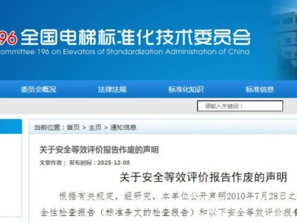 新电梯网早新闻 2025年12月15日 十月廿六 星期一