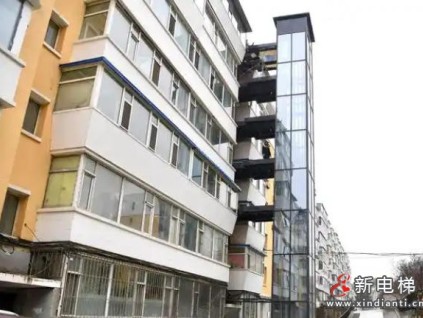 ‌甘肃省庆阳市252户居民圆梦电梯 21部加装电梯全面启用