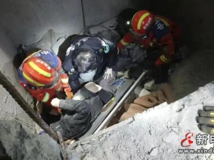 贵州遵义‌一男子饮酒后坠入电梯井被困50分钟获救‌