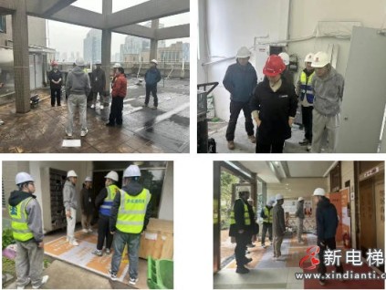 湖北省电梯协会积极配合开展老旧小区电梯更新安全巡查工作