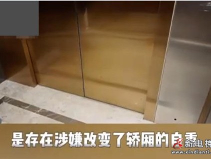 上海一小区电梯核载13人进8人就超载 二次装潢致自重超标