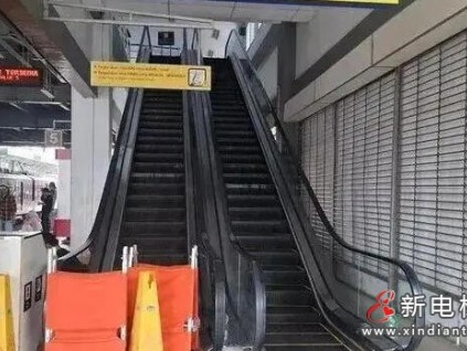 印尼雅加达一上行扶梯突发逆向运转 12名乘客受轻伤